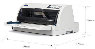 產(chǎn)品外觀尺寸 - Epson LQ-2680K產(chǎn)品規(guī)格